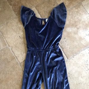 Blue romper